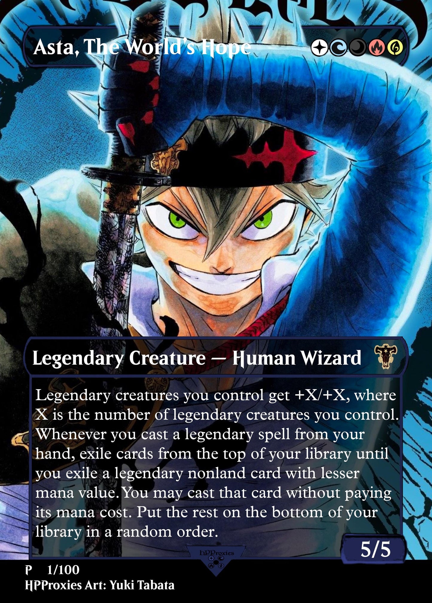 Black Clover Asta, the World's Hope: Jodah, the Unifier Commander Proxy - HPProxies