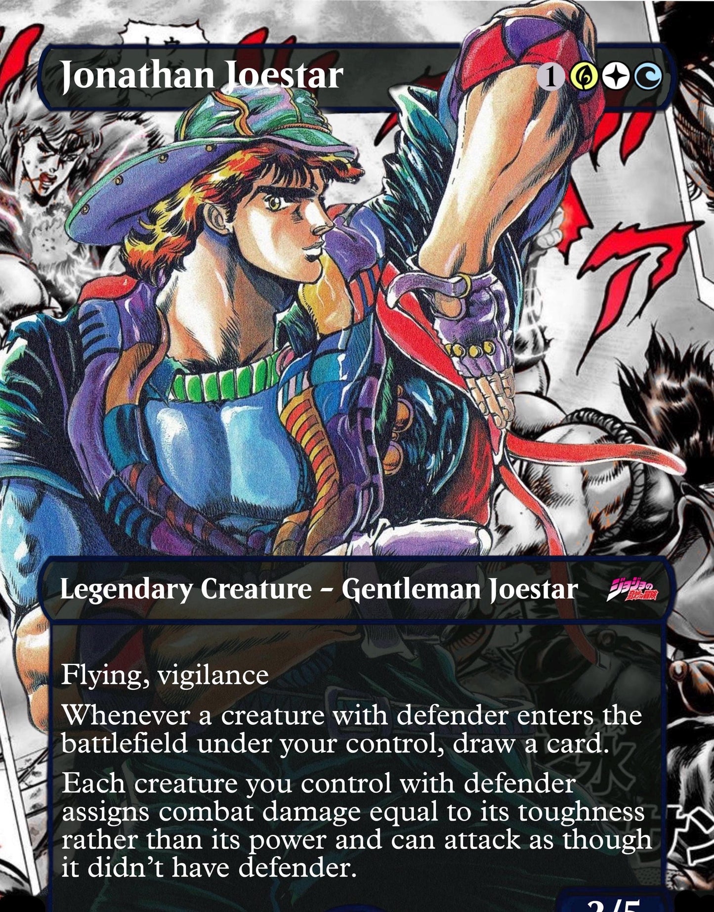 Jonathan Joestar Commander Proxy Single: Arcades, the Strategist - HPProxies