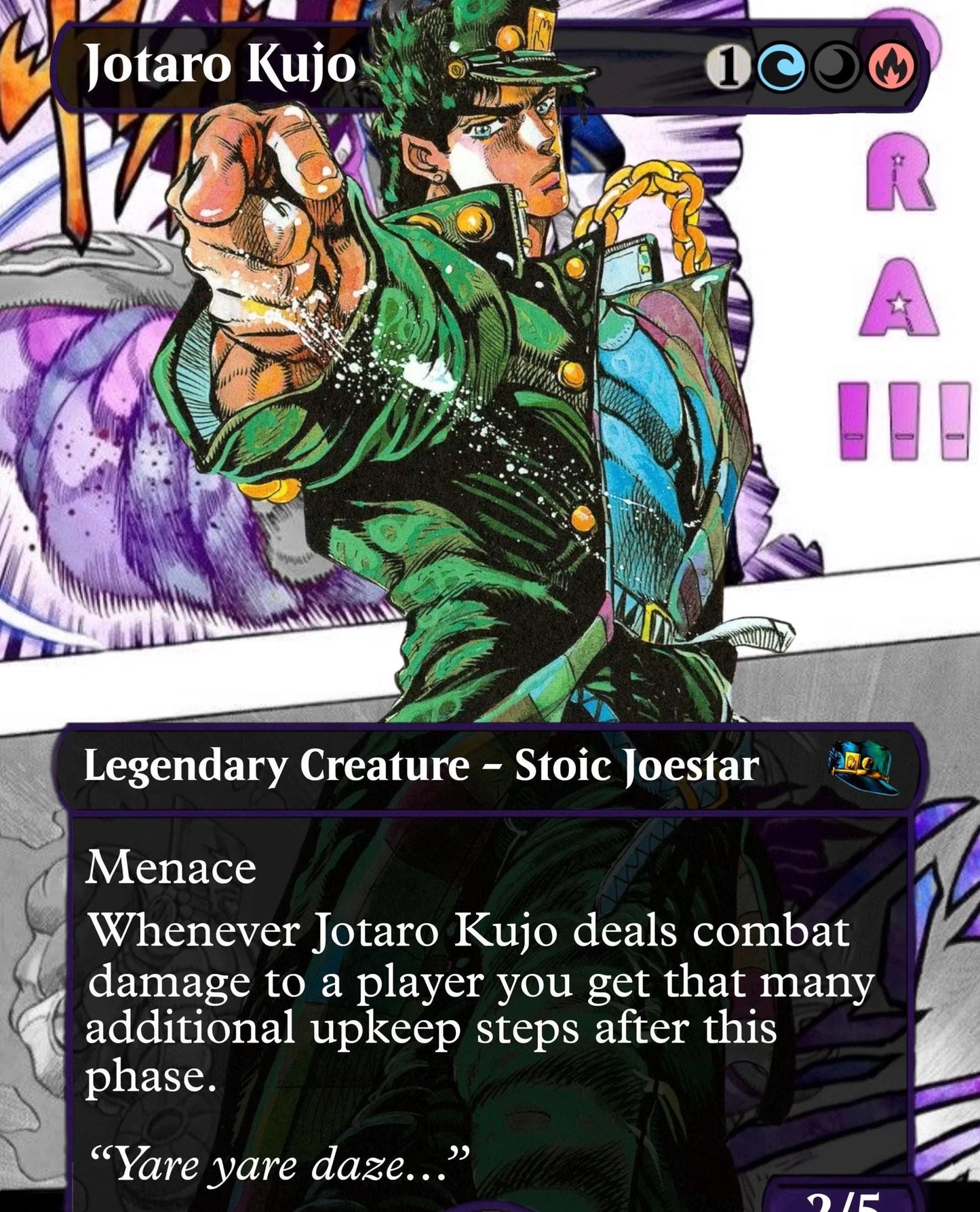 Jotaro Kujo Commander Proxy Single: Obeka, Splitter of Seconds - HPProxies