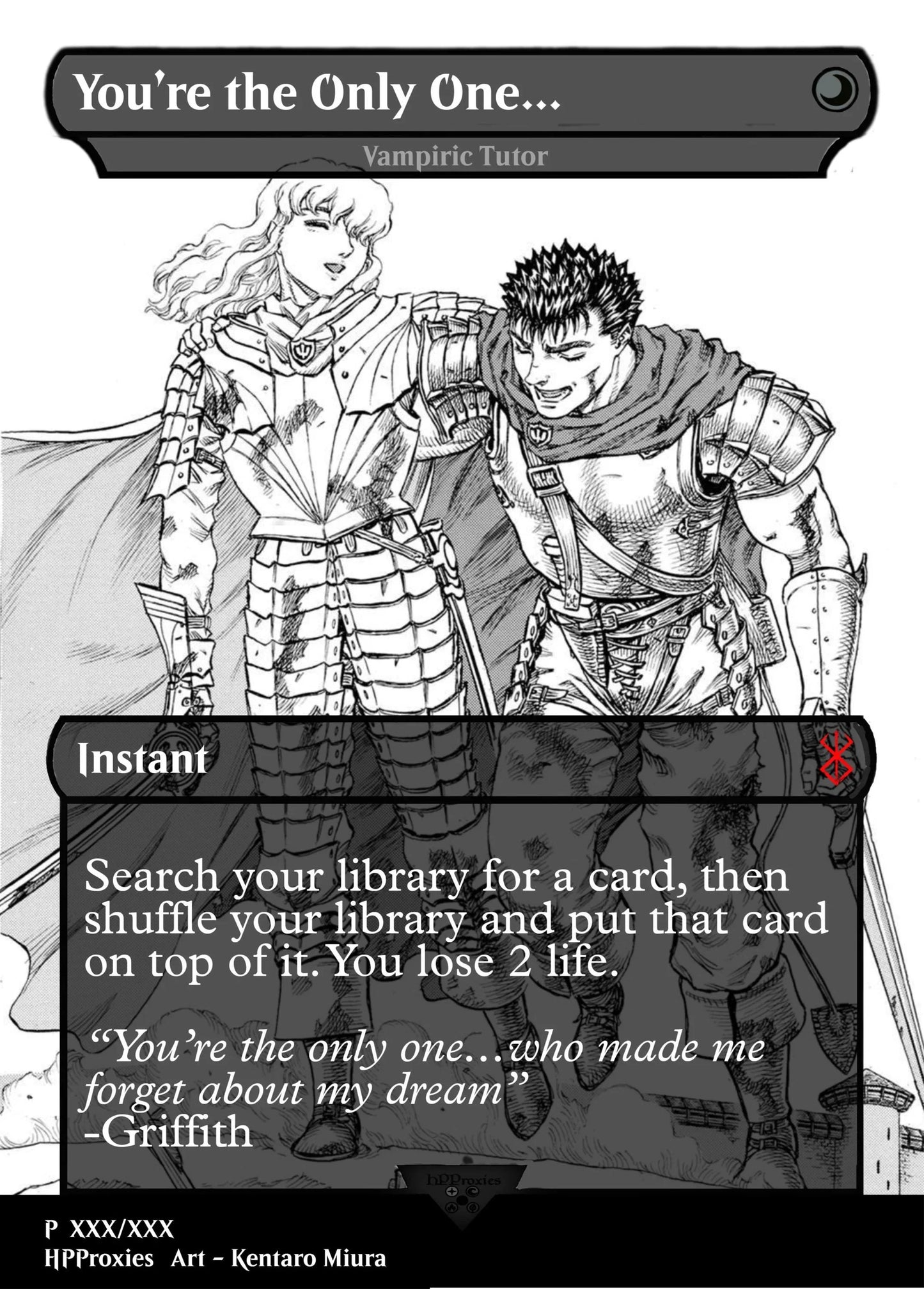 Griffith’s Dream Commander Single: Demonic Tutor Proxy - HPProxies