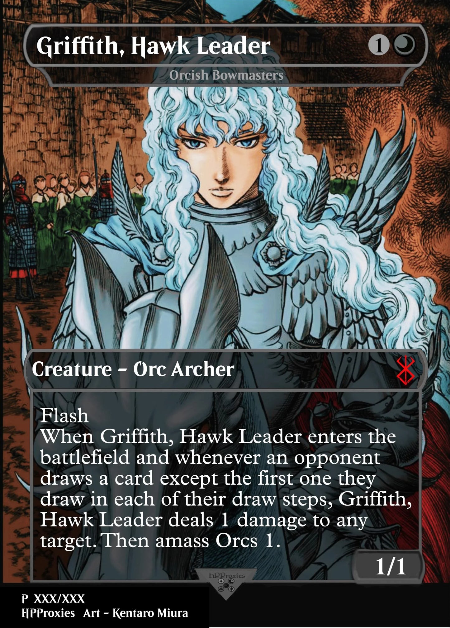 Griffith, Hawk Commander Commander Single: Orcish Bowmasters Proxy - HPProxies