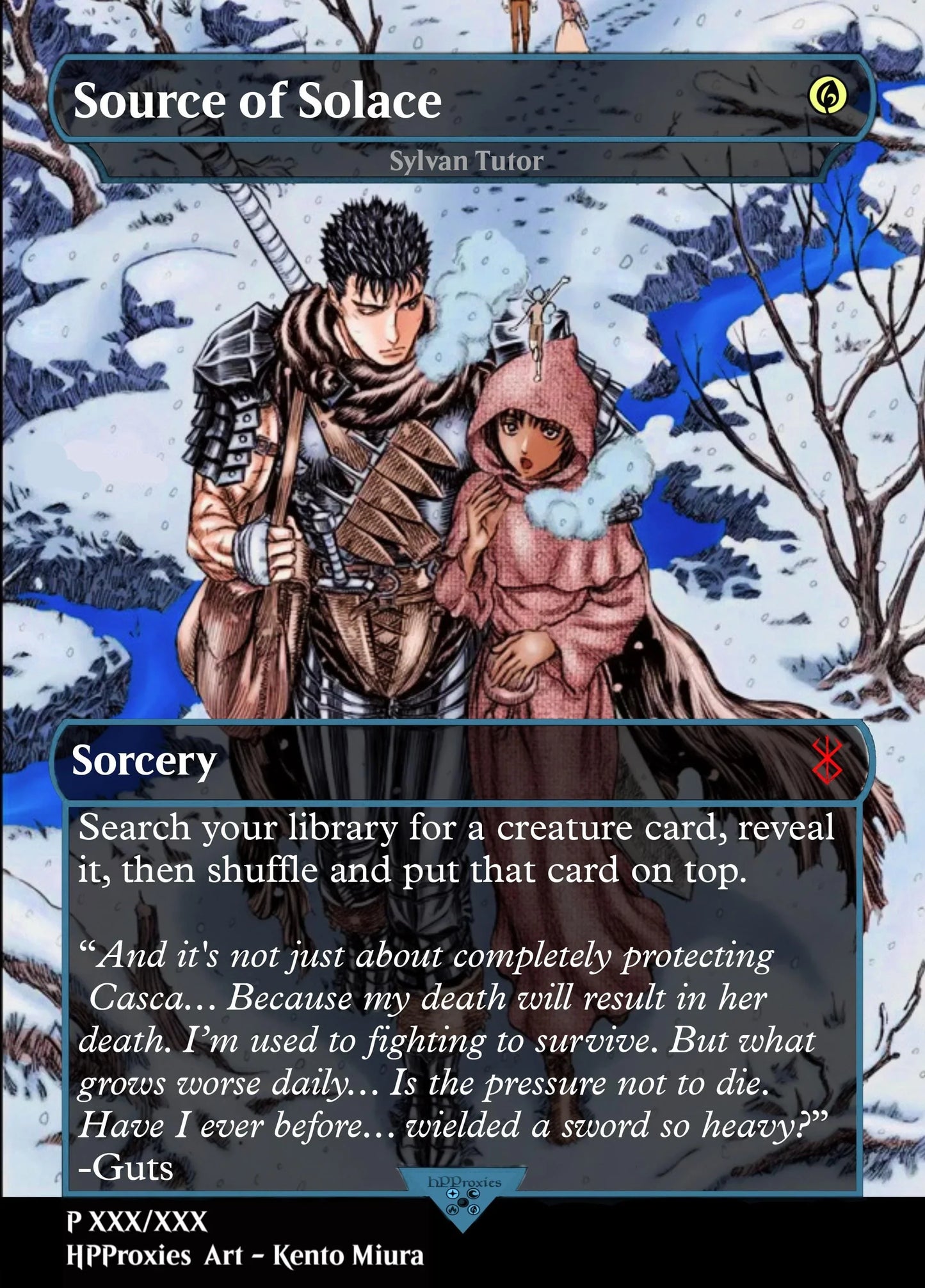 Source of Solace Commander Single: Sylvan Tutor Proxy - HPProxies