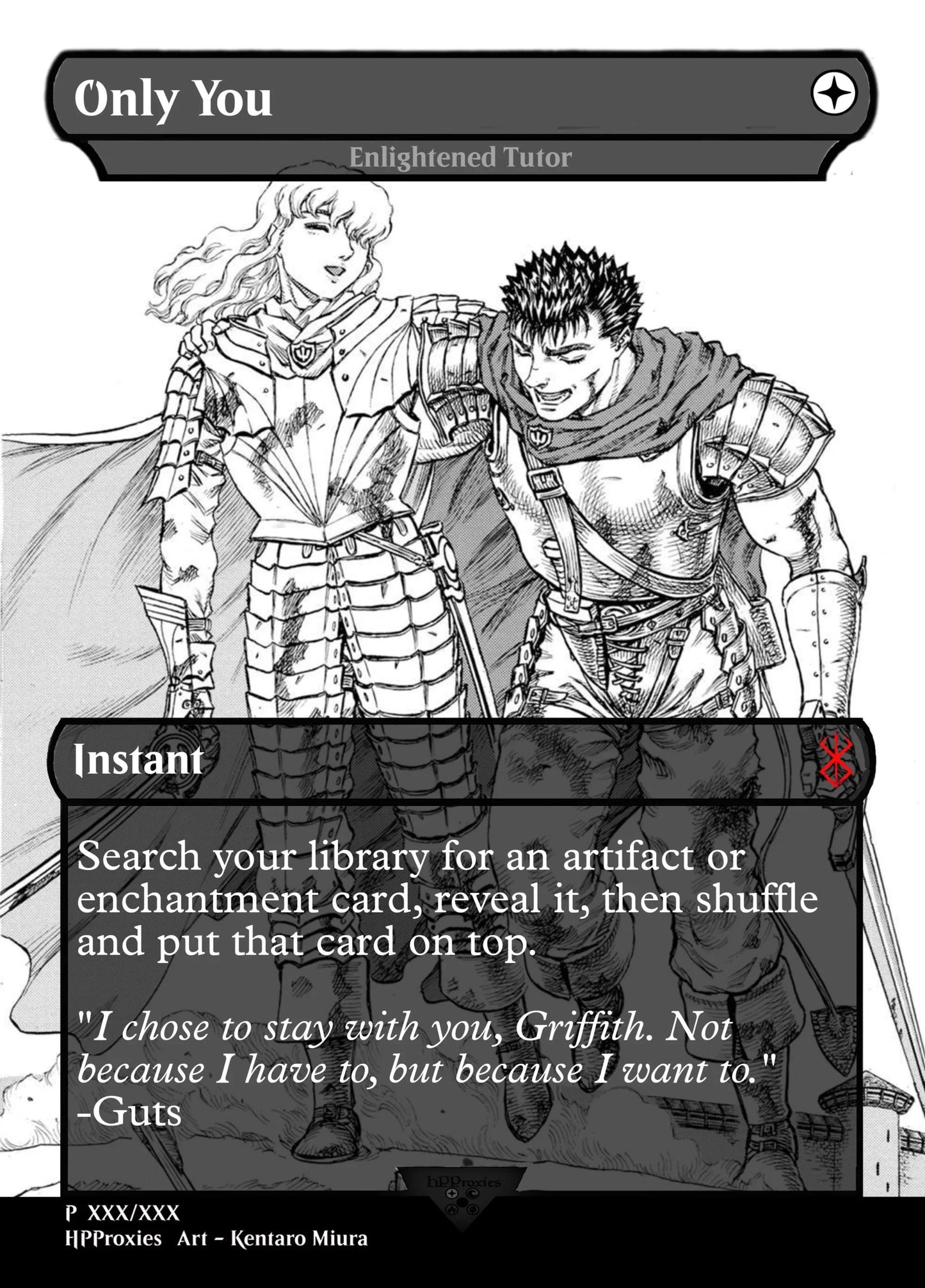 Only You Commander Single: Enlightened Tutor Proxy - HPProxies