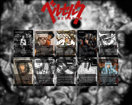 Guts, the Black Swordsman Commander Deck: Cloud, EX-Soldier Deck - HPProxies