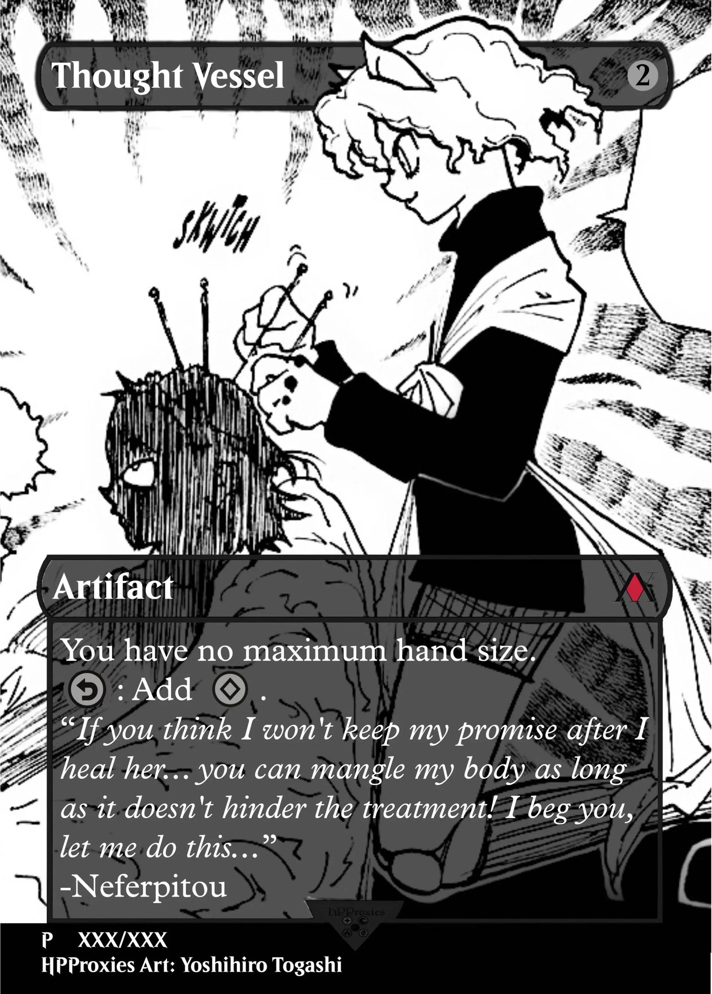 Thought Vessel: Hunter X Hunter Artifact Single - HPProxies
