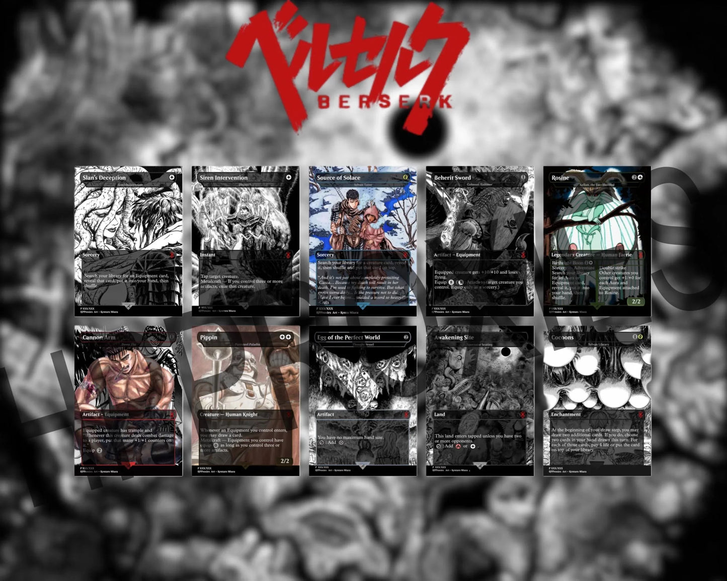 Guts, the Black Swordsman Commander Deck: Cloud, EX-Soldier Deck - HPProxies