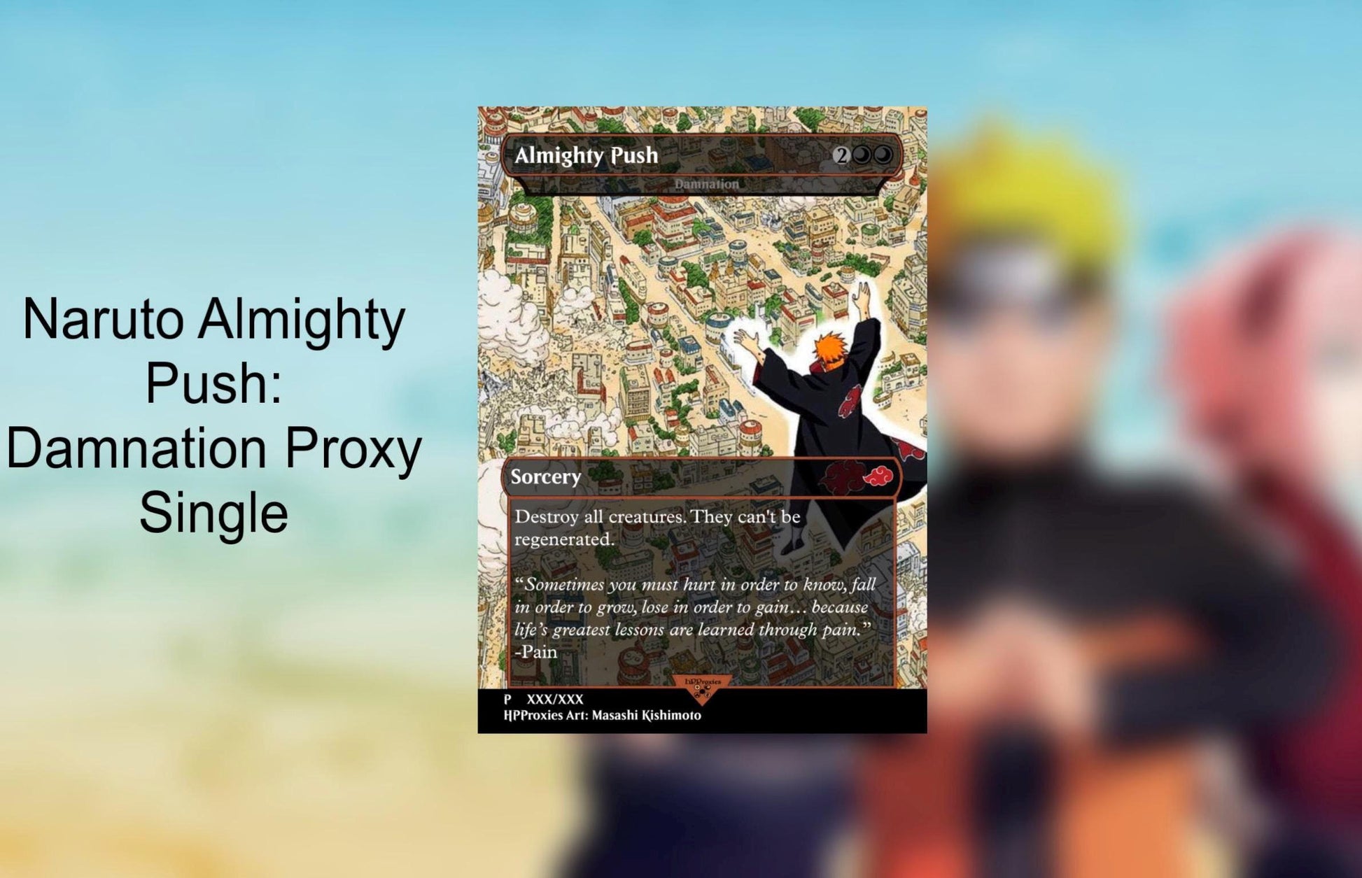 Almighty Push Naruto Single: Damnation Proxy - HPProxies