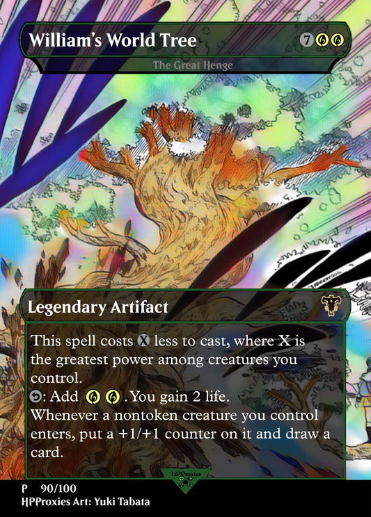 William's World Tree: The Great Henge Black Clover Commander Proxy - HPProxies