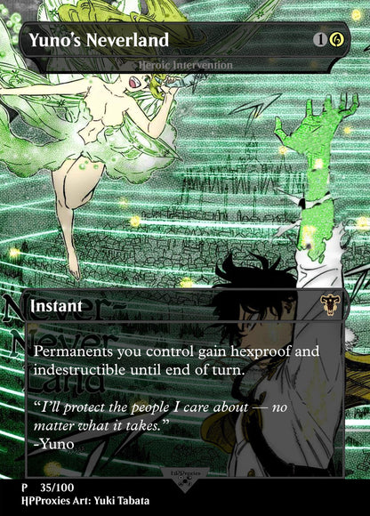 Yuno's Neverland: Heroic Intervention Black Clover Commander Proxy - HPProxies