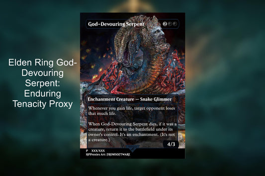 God-Devouring Serpent: Enduring Tenacity Elden Ring Proxy - HPProxies