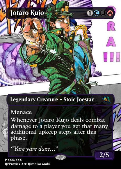 JoJos Bizzare Adventure Commander Proxy Bundle: 9 Joestar Legendary Creature Pack - HPProxies