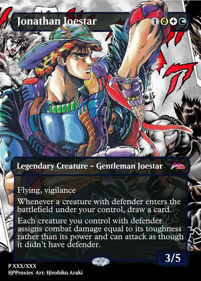 JoJos Bizzare Adventure Commander Proxy Bundle: 9 Joestar Legendary Creature Pack - HPProxies