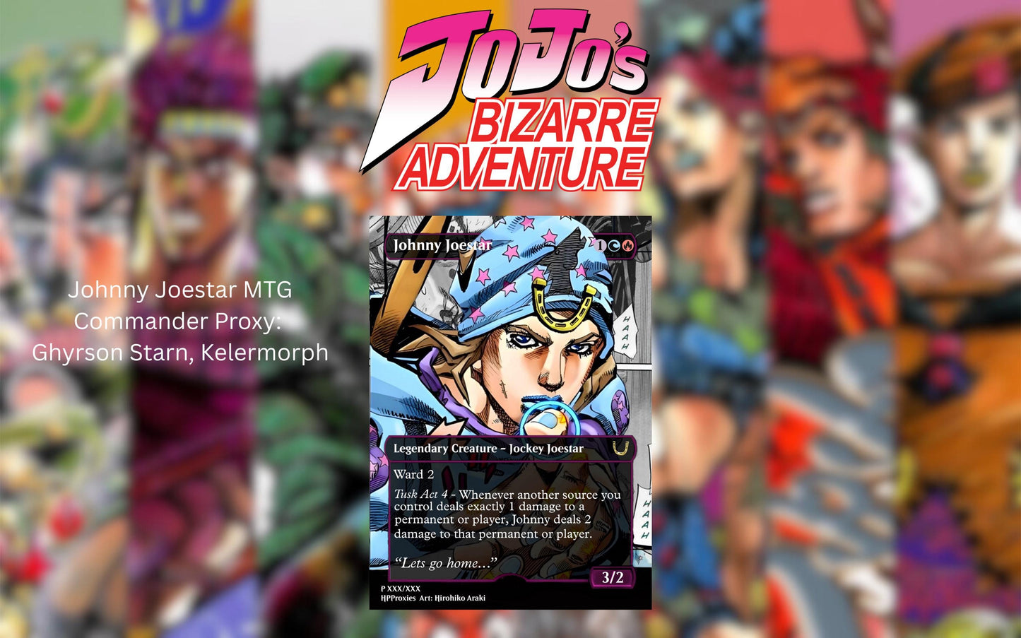 Johnny Joestar Commander Proxy Single: Ghyrson Starn, Kelermorph - HPProxies
