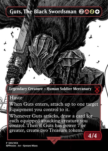 Guts, The Black Swordsman Commander Proxy Single: Cloud EX-Soldier - HPProxies