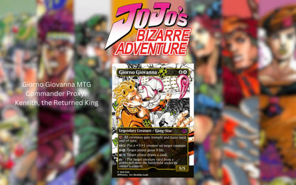 Giorno Giovanna Commander Proxy Single: Kenrith, the Returned King - HPProxies