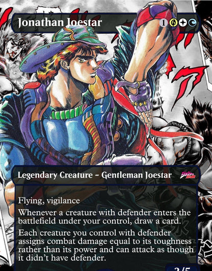 Jonathan Joestar Commander Proxy Single: Arcades, the Strategist - HPProxies
