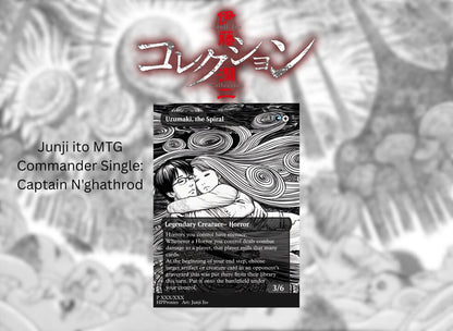 Junji Ito Commander Proxy Single: Uzumaki, The Spiral (Captain N’ghathrod Proxy) - HPProxies