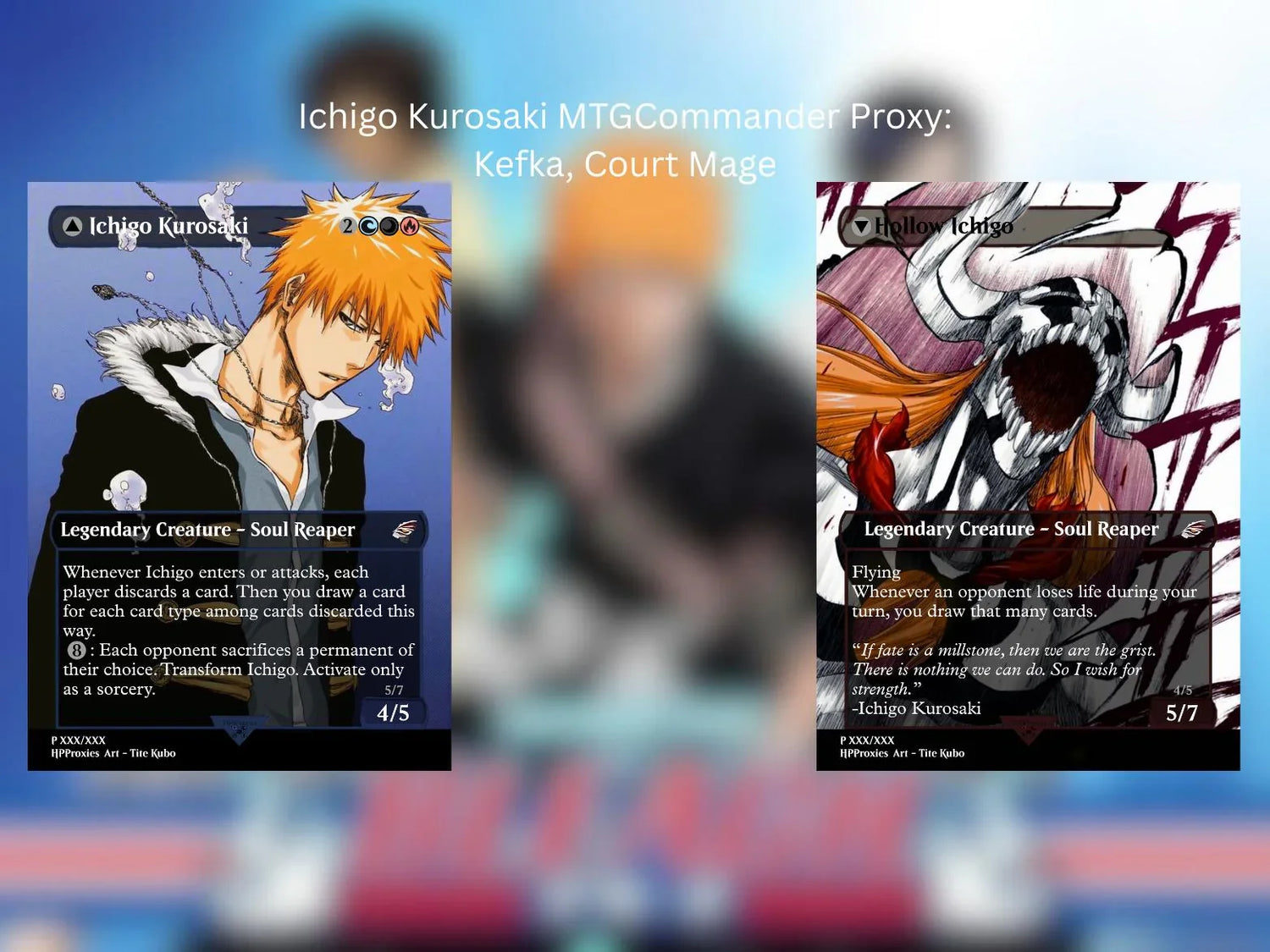 Ichigo Kurosaki Commander Proxy Single: Kefka, Court Mage - HPProxies