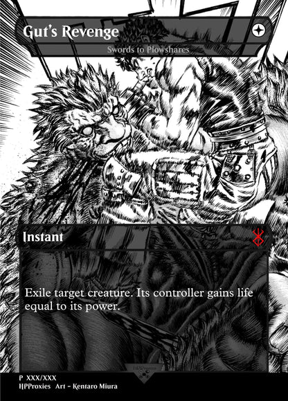 Guts’s Revenge Commander Single: Sword to Plowshares Proxy - HPProxies