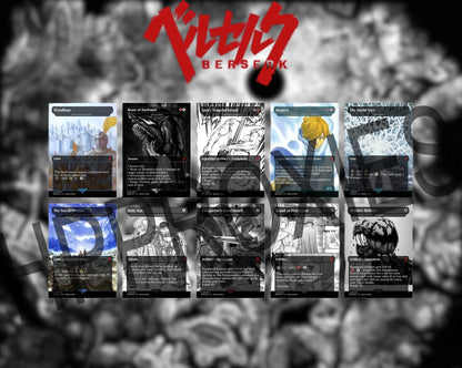 Guts, the Black Swordsman Commander Deck: Cloud, EX-Soldier Deck - HPProxies